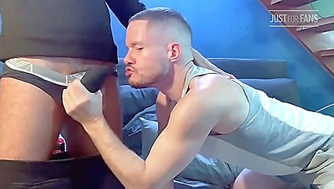 Sexy young girl with a big black cock