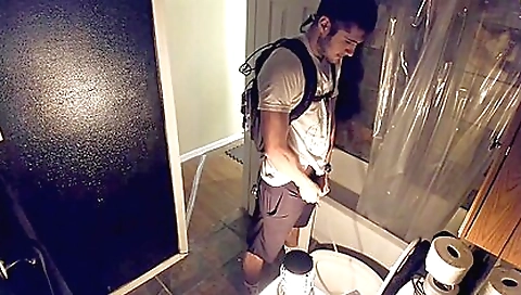 Slutty brunettecha shows off her wet pussy