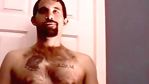 Sexy brunette hair shows off her pussy