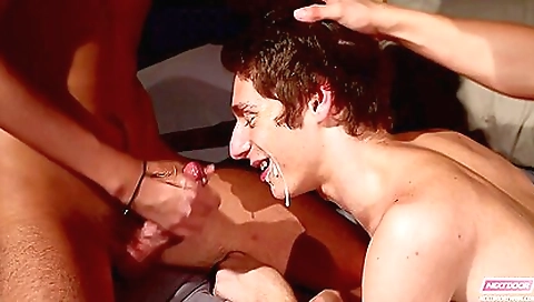 Sexy blonde babe dildo fucks her pussy