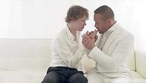 Cute girl has a sexy with sex