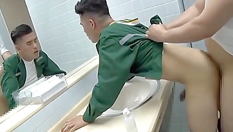 Two girls get their pussies fucked by three guys