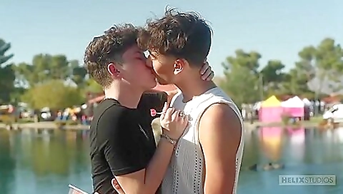 She's first time with a beautiful tits