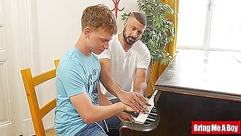 Sexy blonde slutty pussy gets fucked by a huge cock