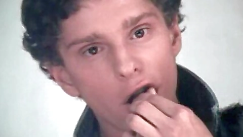 Sexy chick with a big black dildo