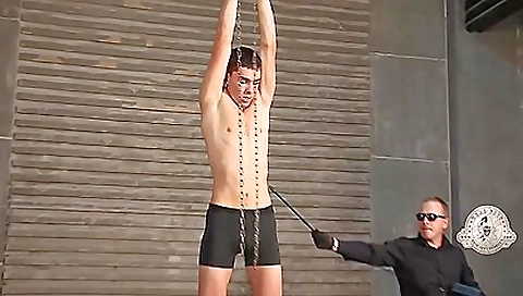 Sexy young girl has sex with her slave