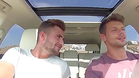 Spanish blonde in a little anal video